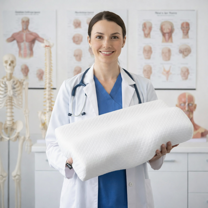 1 + 1 ZDARMA | Ergosleep™ - Jediný polštář ve tvaru U, který vás 100% zbaví bolesti krku, nebo vám vrátíme peníze (s hypoalergenním potahem proti roztočům ZDARMA)