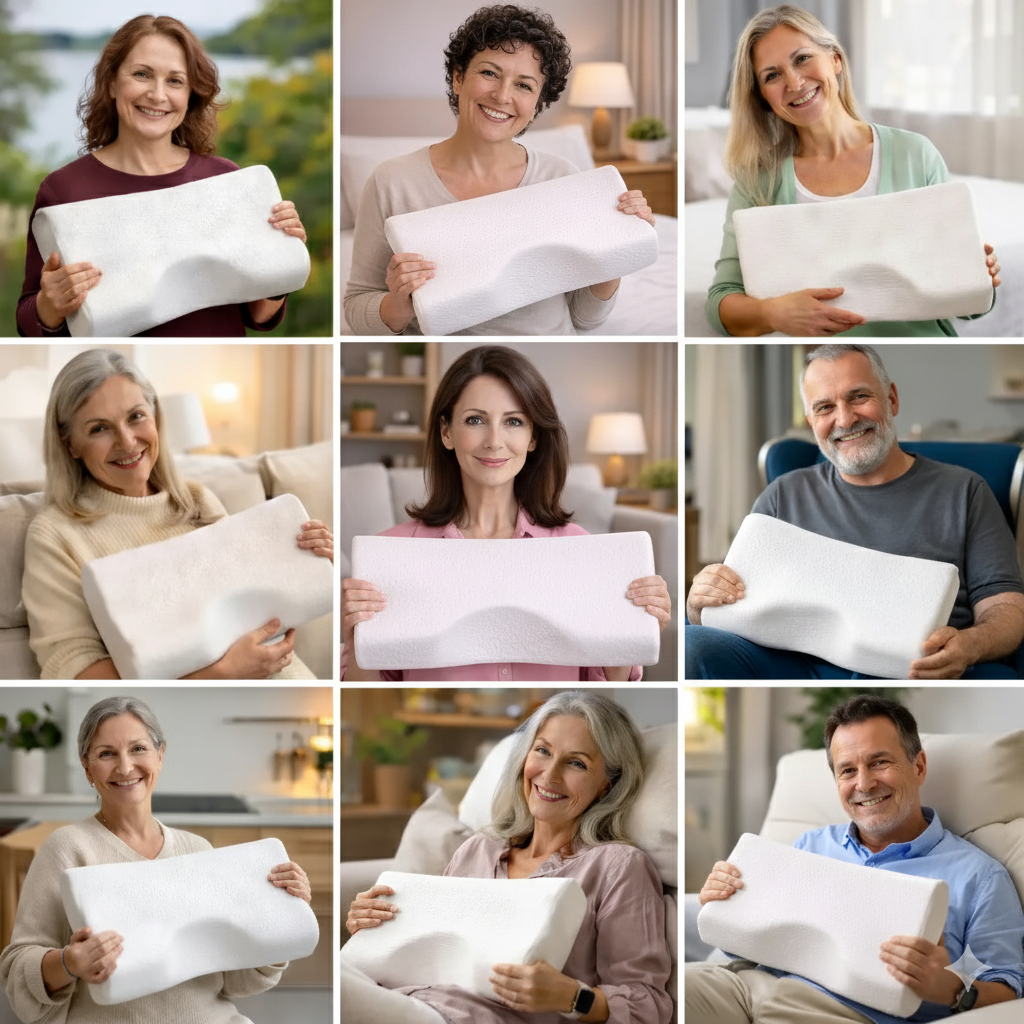 1 + 1 ZDARMA | Ergosleep™ - Jediný polštář ve tvaru U, který vás 100% zbaví bolesti krku, nebo vám vrátíme peníze (s hypoalergenním potahem proti roztočům ZDARMA)