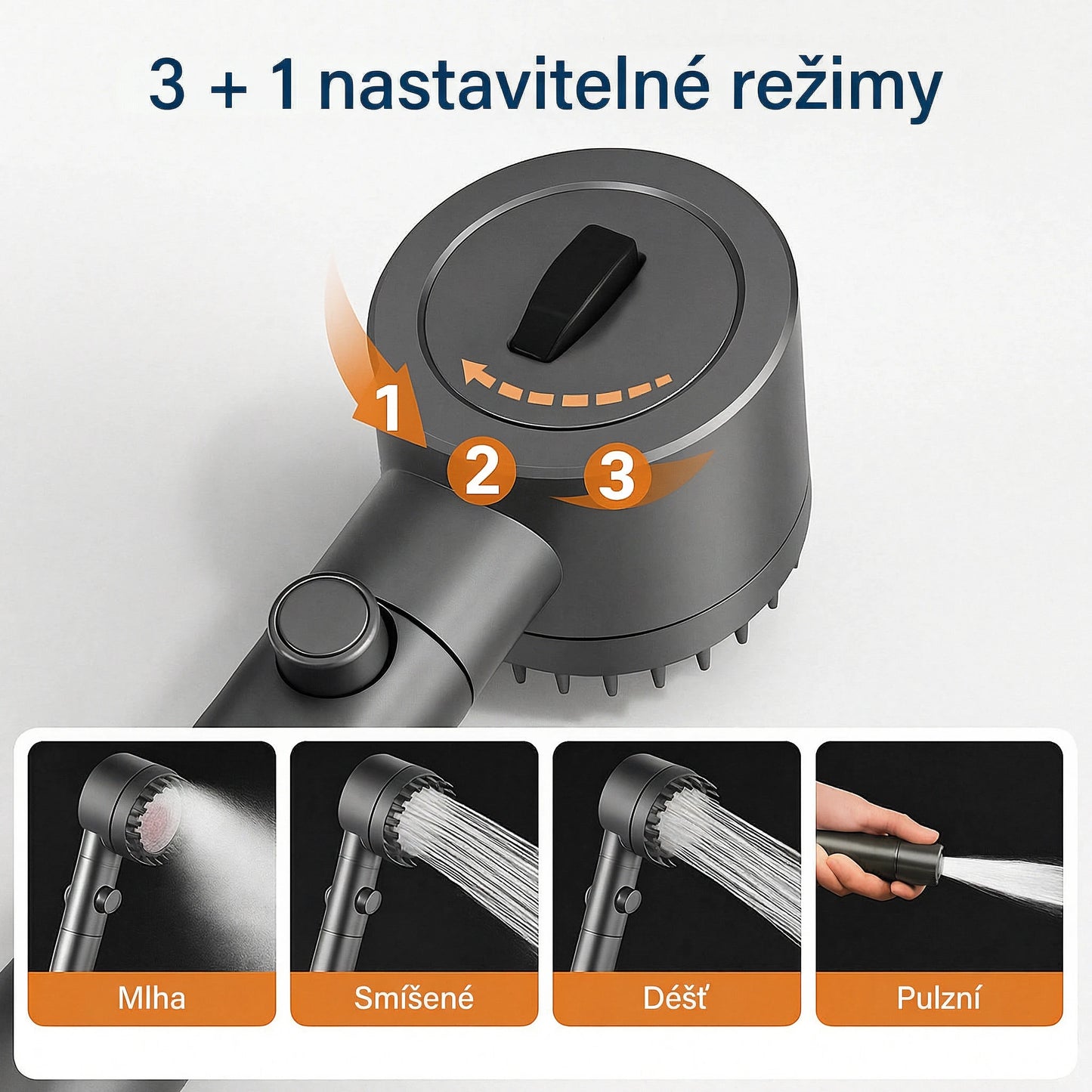 1 + 1 ZDARMA | HYDROLUXE Originál™ - Odstraňuje chlor a vodní kámen ze sprchy. Zvyšuje tlak vody, takže s každým použitím šetří vodu. (Dnes obsahuje 2 další filtry ZDARMA, na celý rok) Snadná a univerzální instalace.