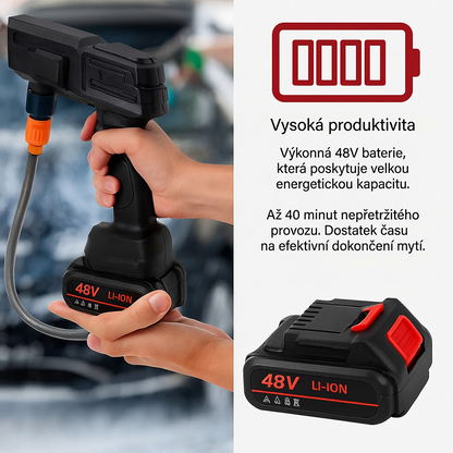 Tlaková myčka WaterJET PRO™ (Dnes +2 položky ZDARMA) + 5 příslušenství v balení