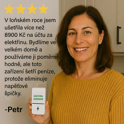 1 + 1 ZDARMA | PowerSAVE™ - Odstraňte napěťové špičky a ušetřete na účtech za elektřinu. Nevyžaduje žádnou údržbu. Ověřené a zcela legální použití  p